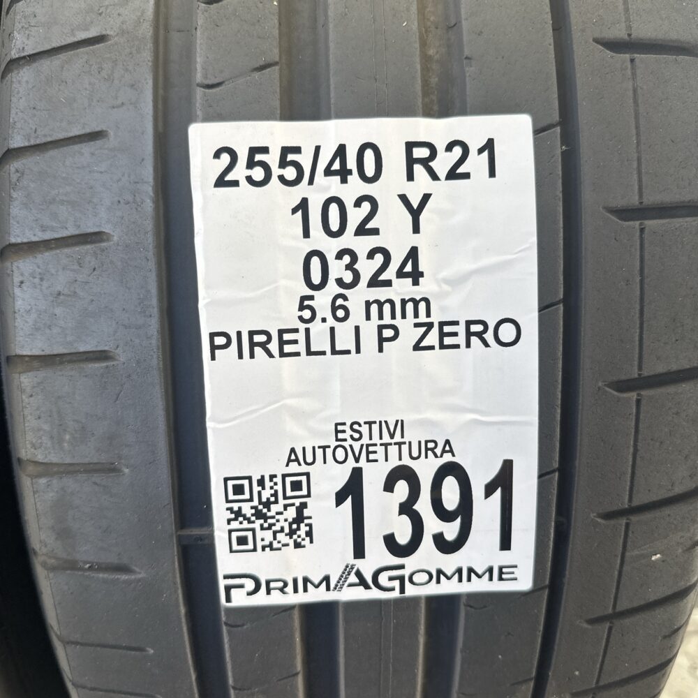 Gomme Usate 255 40 R21 102Y Pirelli P Zero 80% Estive | Gomme Usate | PrimaGomme.it Gomme Usate 255 40 R21 102Y Pirelli P Zero 80% Estive - immagine 3