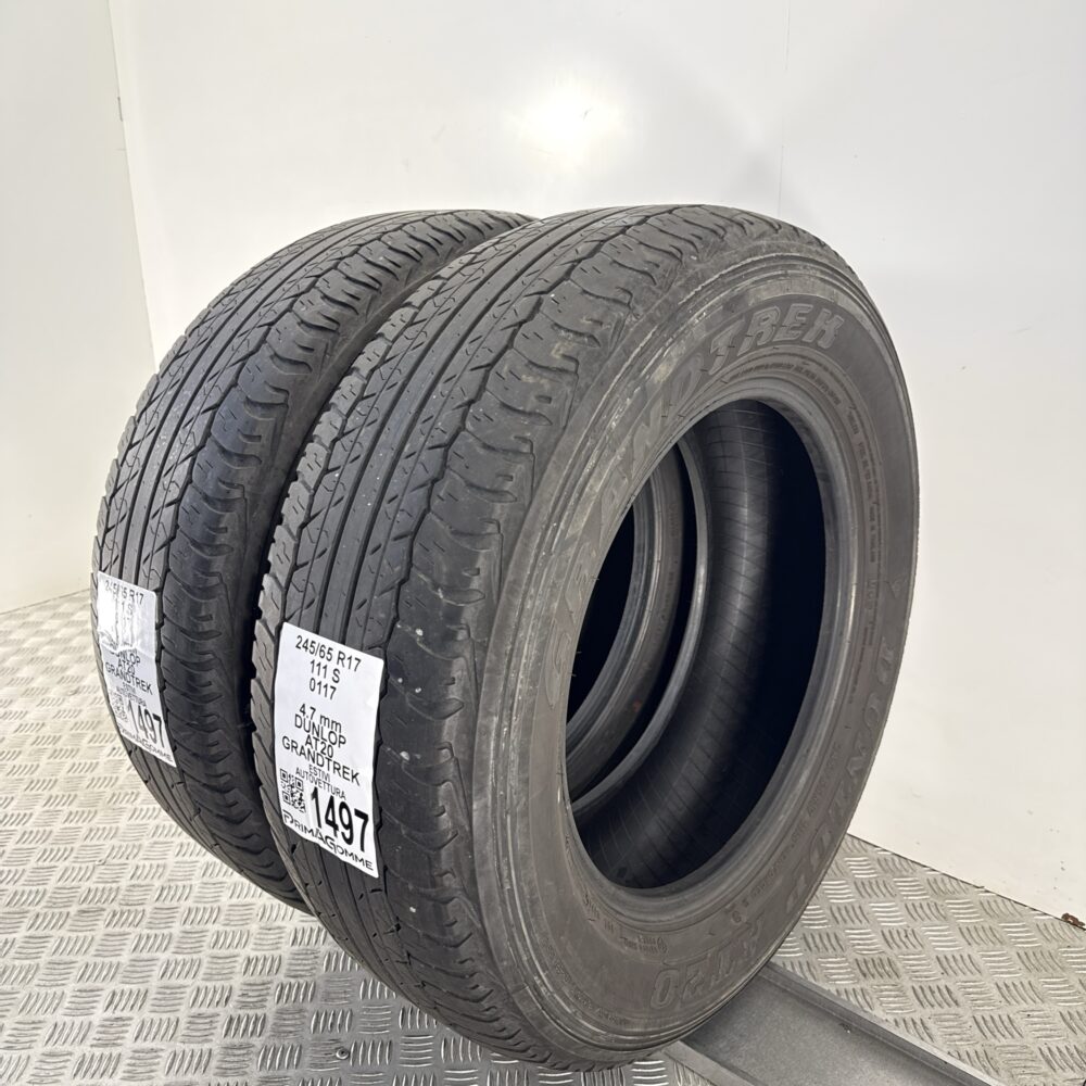 Gomme Usate 245 65 R17 111S Dunlop Grandtrek Estive | Gomme Usate | PrimaGomme.it Gomme Usate 245 65 R17 111S Dunlop Grandtrek Estive - immagine 5