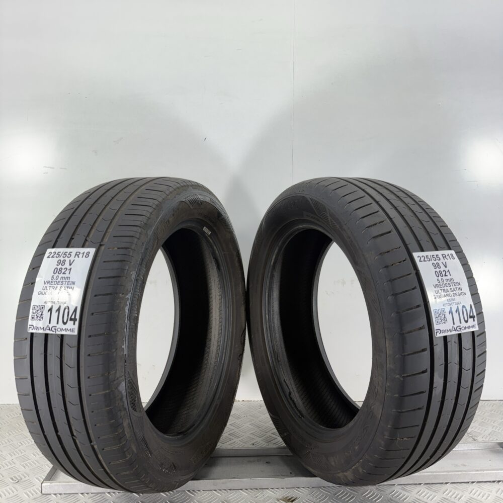 Gomme Usate 225 55 R18 98V Vredestein Ultra Satin 71% Estive | Gomme Usate | PrimaGomme.it Gomme Usate 225 55 R18 98V Vredestein Ultra Satin 71% Estive - immagine 9