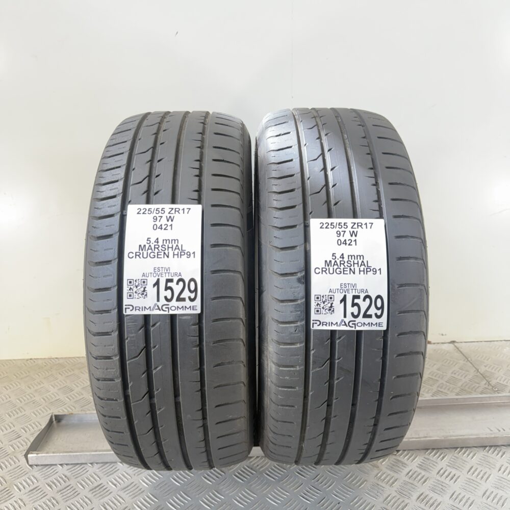 Gomme Usate 225 55 ZR17 97W Marshall Crugen HP91 77% Estive | Gomme Usate | PrimaGomme.it Gomme Usate 225 55 ZR17 97W Marshall Crugen HP91 77% Estive