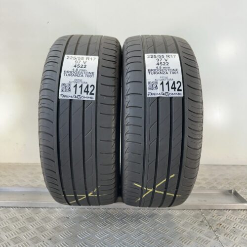 Gomme Usate 225 55 R17 97V Bridgestone Turanza T001 Estive
