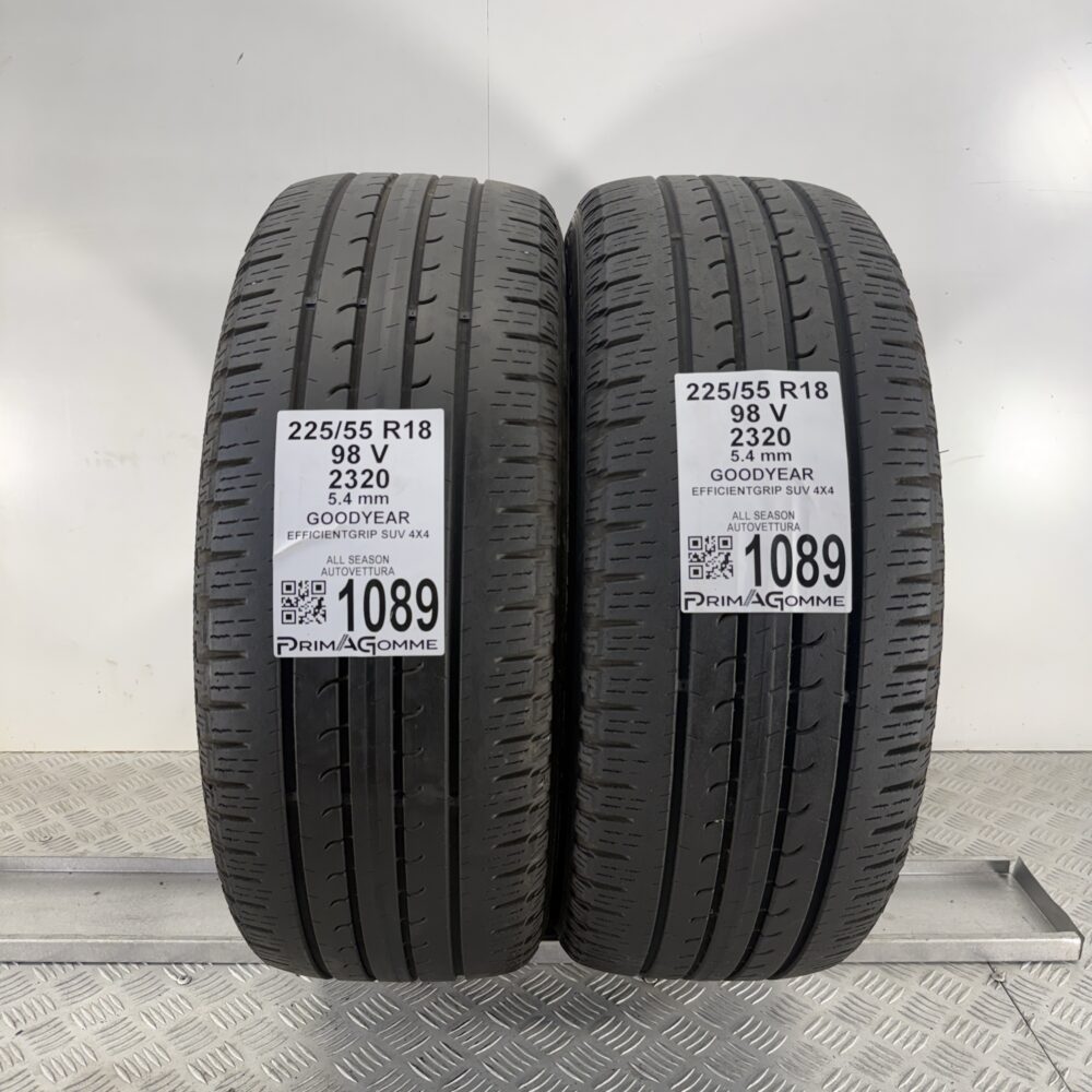 Gomme Usate 225 55 R18 98V Goodyear EfficientGrip SUV 78% Estive | Gomme Usate | PrimaGomme.it Gomme Usate 225 55 R18 98V Goodyear EfficientGrip SUV 78% Estive - immagine 10