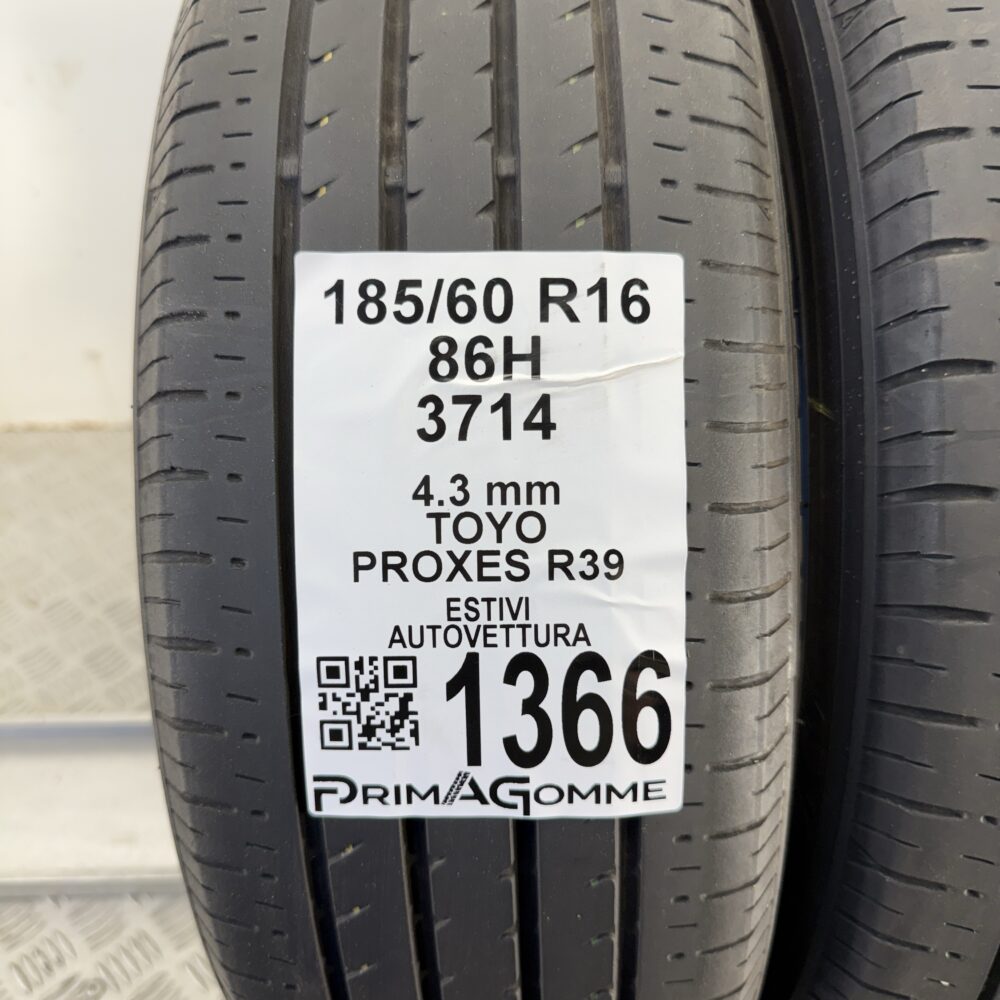Pneumatici Usati 185 60 R16 86H TOYO PROXES R39 Estive | Gomme Usate | PrimaGomme.it Pneumatici usati 185 60 R16 TOYO PROXES R39 - foto 12