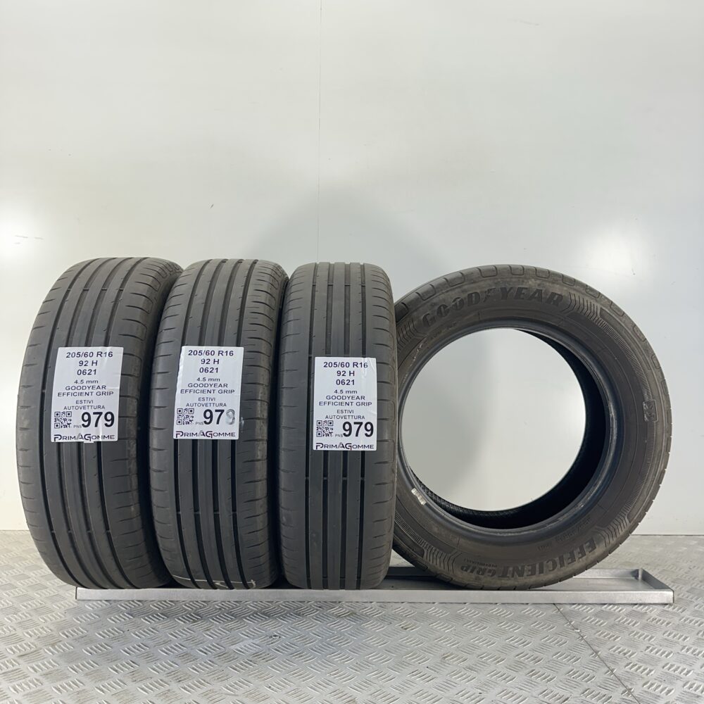 Gomme Usate 205 60 R16 92H Goodyear Efficient Grip Estive | Gomme Usate | PrimaGomme.it Gomme Usate 205 60 R16 92H Goodyear Efficient Grip Estive - immagine 9
