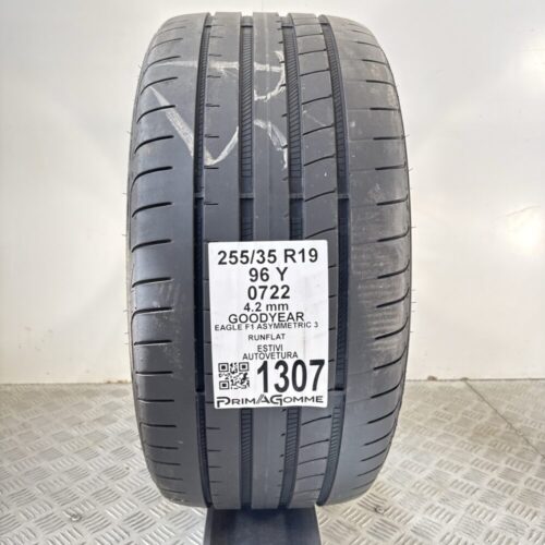 Gomma Usata 255 35 R19 96Y Goodyear Eagle F1 Asymmetric 3 Estiva
