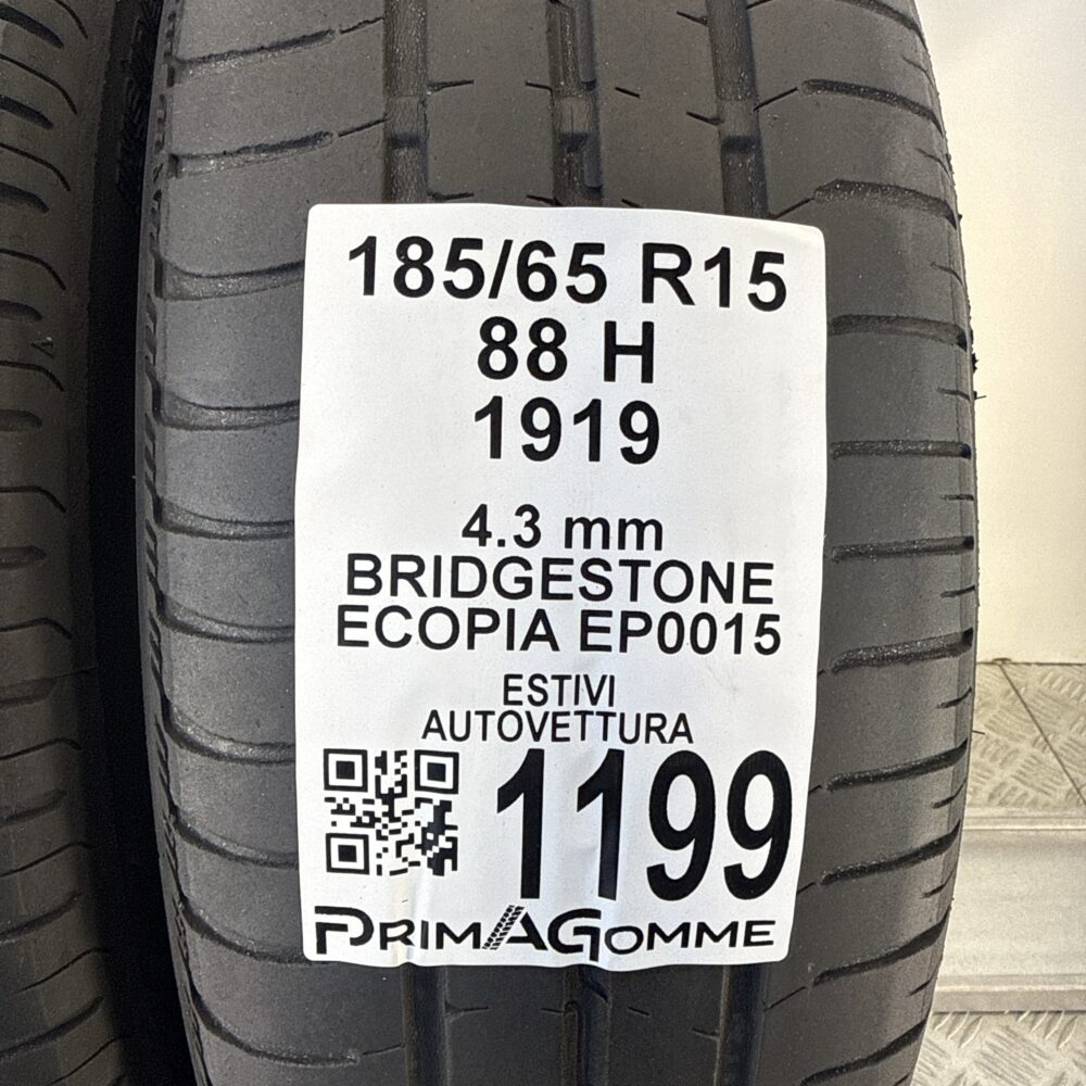 Pneumatici Usati 185 65 R15 88H BRIDGESTONE Ecopia EP0015 Estive | Gomme Usate | PrimaGomme.it Pneumatici usati 185 65 R15 BRIDGESTONE Ecopia EP0015 - foto 6