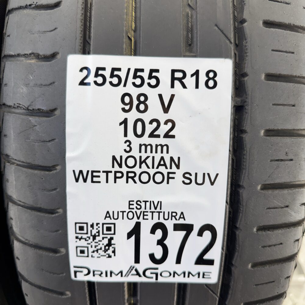 Gomme Usate 255 55 R18 98V Nokian Waterproof SUV Estive | Gomme Usate | PrimaGomme.it Gomme Usate 255 55 R18 98V Nokian Waterproof SUV Estive - immagine 3