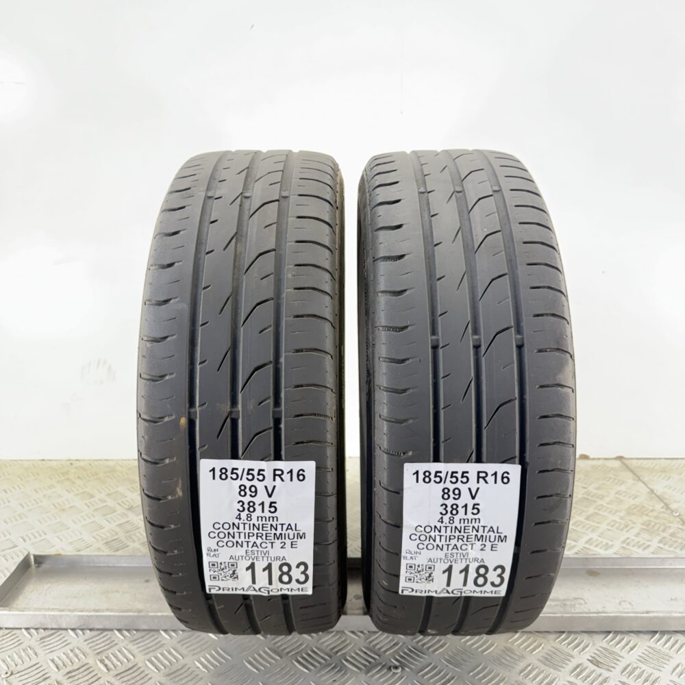 Gomme Usate 185 55 R16 89V Continental Contact 2 E Estive | Gomme Usate | PrimaGomme.it Gomme Usate 185 55 R16 89V Continental Contact 2 E Estive