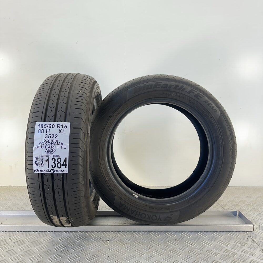 Gomme Usate 185 60 R15 88H Yokohama Blu Earth FE 75% Estive | Gomme Usate | PrimaGomme.it Gomme Usate 185 60 R15 88H Yokohama Blu Earth FE 75% Estive - immagine 6