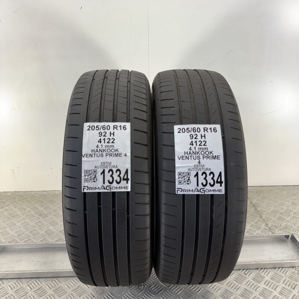 Gomme Usate 205 60 R16 92H Hankook Ventus Prime 4 Estive | Gomme Usate | PrimaGomme.it Gomme Usate 205 60 R16 92H Hankook Ventus Prime 4 Estive