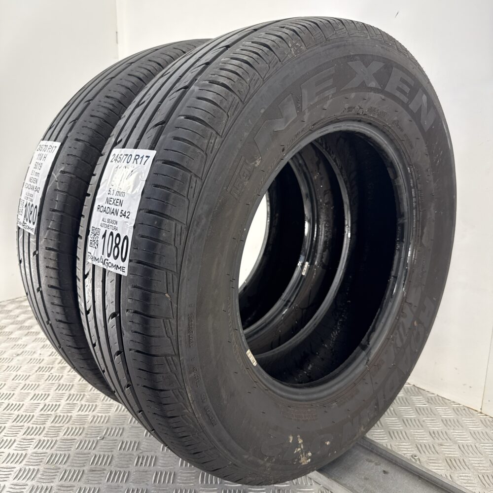 Gomme Usate 245 70 R17 110H Nexen Roadian 542 73% Quattro Stagioni | Gomme Usate | PrimaGomme.it Gomme Usate 245 70 R17 110H Nexen Roadian 542 73% Quattro Stagioni - immagine 10