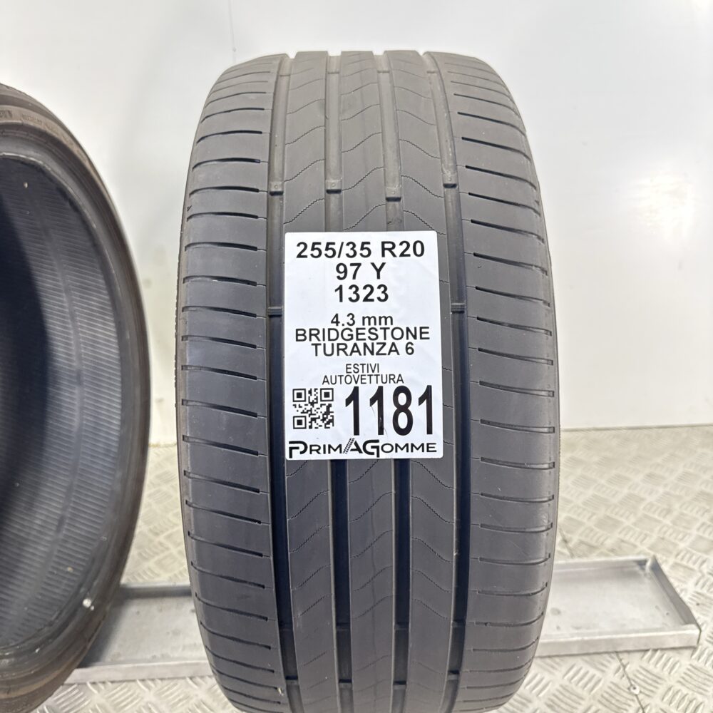 Pneumatici Usati 255 35 R20 97Y BRIDGESTONE Turanza 6 Estive | Gomme Usate | PrimaGomme.it Pneumatici usati 255 35 R20 BRIDGESTONE Turanza 6 - foto 5