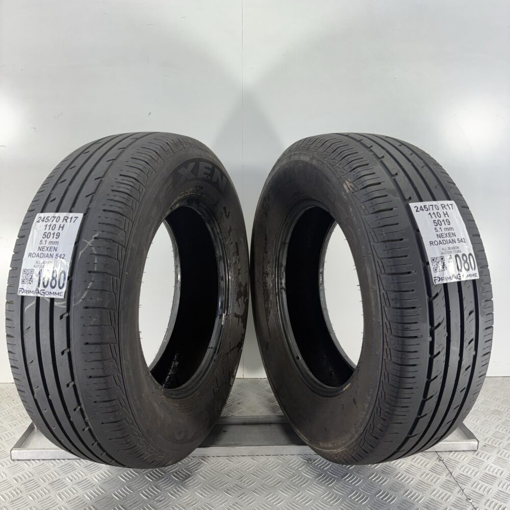 Gomme Usate 245 70 R17 110H Nexen Roadian 542 73% Quattro Stagioni | Gomme Usate | PrimaGomme.it Gomme Usate 245 70 R17 110H Nexen Roadian 542 73% Quattro Stagioni - immagine 13