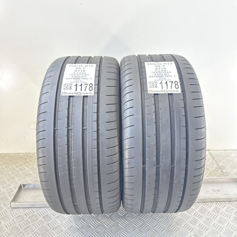 Gomme Usate 255 35 R19 99Y Goodyear Eagle F1 Asymmetric 3 76% Estive | Gomme Usate | PrimaGomme.it Gomme Usate 255 35 R19 99Y Goodyear Eagle F1 Asymmetric 3 76% Estive