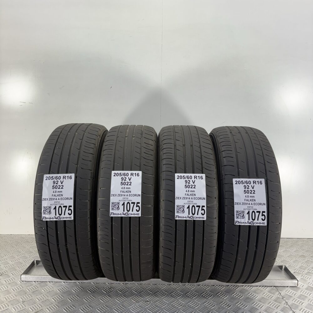 Gomme Usate 205 60 R16 92V Falken Ziex ZE914 A Ecorun Estive | Gomme Usate | PrimaGomme.it Gomme Usate 205 60 R16 92V Falken Ziex ZE914 A Ecorun Estive