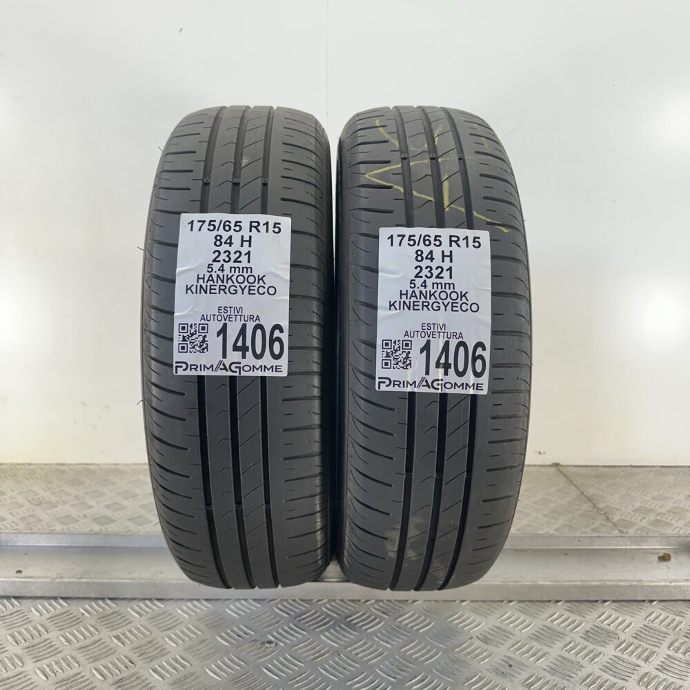 Gomme Usate 175 65 R15 84H Hankook KinergyEco 77% Estive | Gomme Usate | PrimaGomme.it Gomme Usate 175 65 R15 84H Hankook KinergyEco 77% Estive