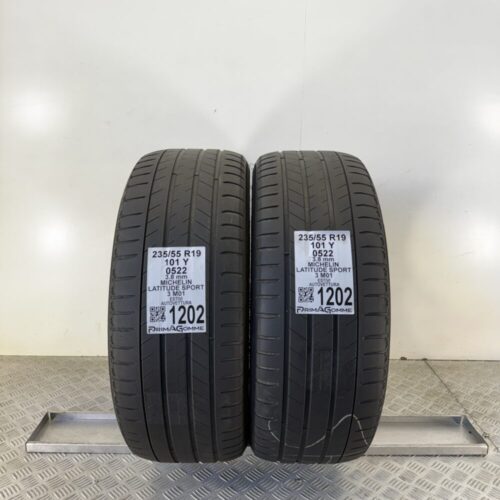 Gomme Usate 235 55 R19 101Y Michelin Latitude Sport Estive