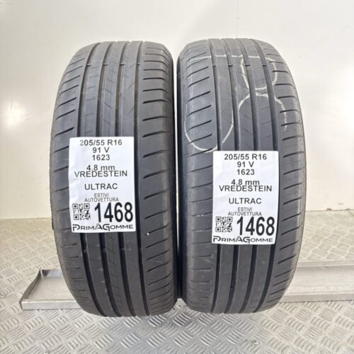 Gomme Usate 205 55 R16 91V Vredestein Ultrac Estive