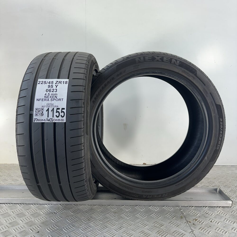 Gomme Usate 225 45 ZR18 95Y Nexen Nfera Sport Estive | Gomme Usate | PrimaGomme.it Gomme Usate 225 45 ZR18 95Y Nexen Nfera Sport Estive - immagine 5
