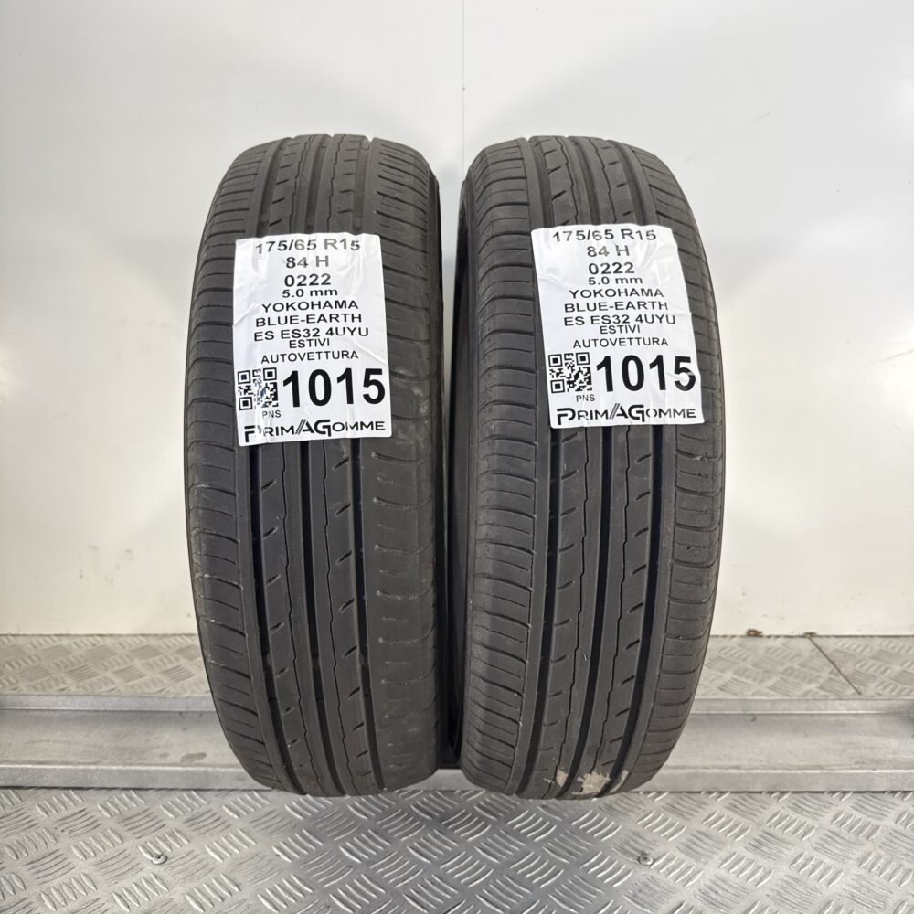 Gomme Usate 175 65 R15 84H Yokohama Blue-Earth ES ES32 71% Estive | Gomme Usate | PrimaGomme.it Gomme Usate 175 65 R15 84H Yokohama Blue-Earth ES ES32 71% Estive