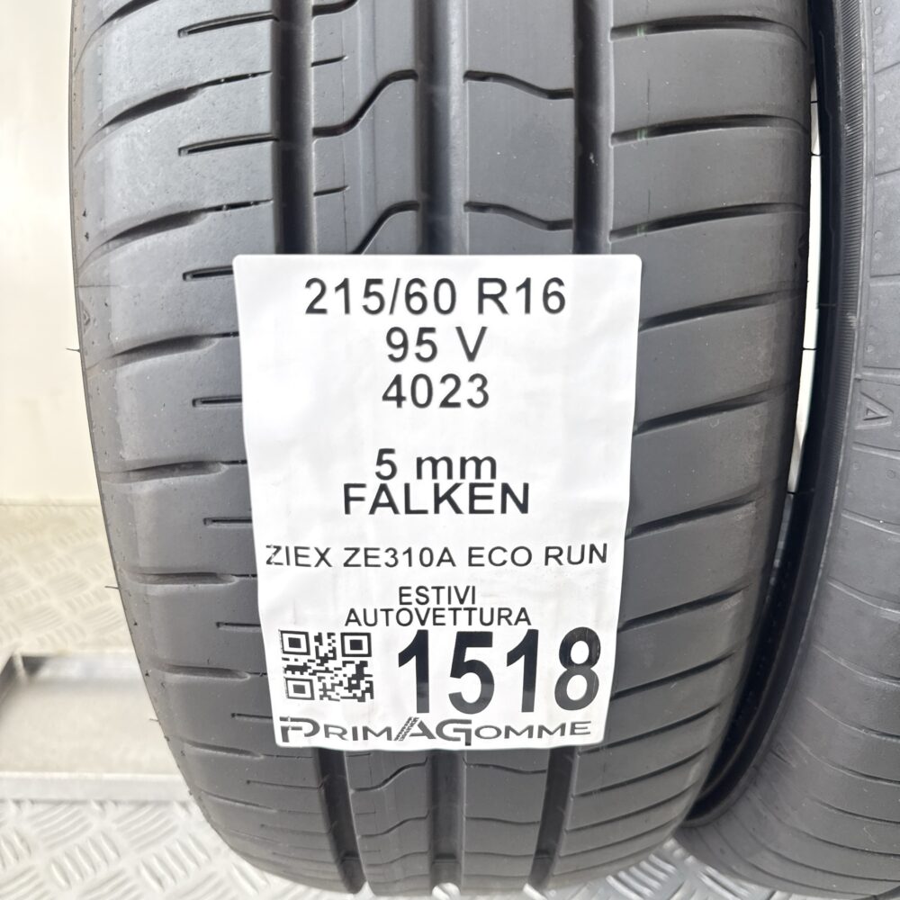 Gomme Usate 215 60 R16 95V Falken Ziex ZE310A Eco Run 71% Estive | Gomme Usate | PrimaGomme.it Gomme Usate 215 60 R16 95V Falken Ziex ZE310A Eco Run 71% Estive - immagine 3