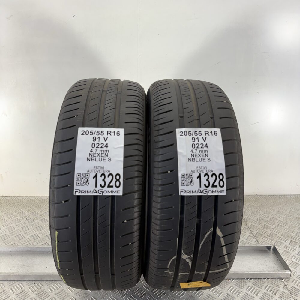Gomme Usate 205 55 R16 91V Nexen NBlue S Estive | Gomme Usate | PrimaGomme.it Gomme Usate 205 55 R16 91V Nexen NBlue S Estive