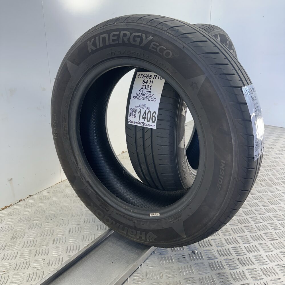 Gomme Usate 175 65 R15 84H Hankook KinergyEco 77% Estive | Gomme Usate | PrimaGomme.it Gomme Usate 175 65 R15 84H Hankook KinergyEco 77% Estive - immagine 7