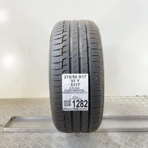Gomma Usata 215 50 R17 91Y Continental PremiumContact 6 70% Estiva