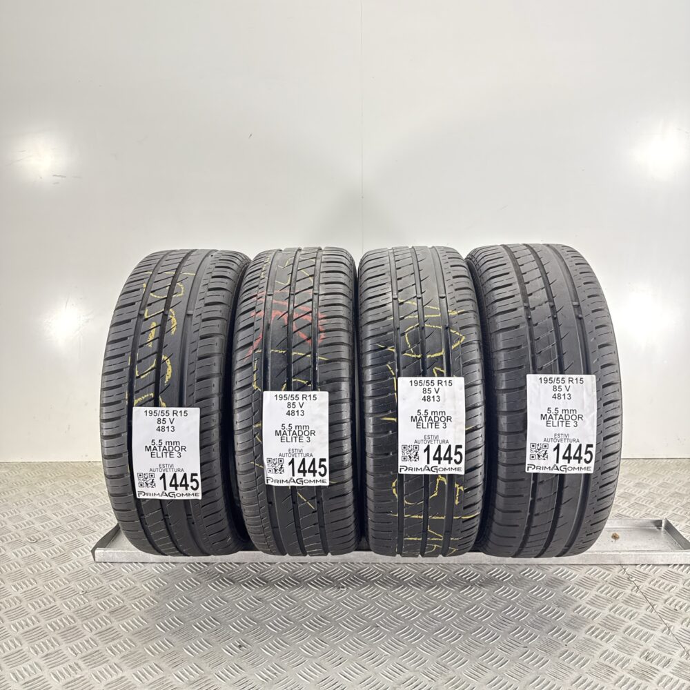 Gomme Usate 195 55 R15 85V Matador Elite 3 78% Estive | Gomme Usate | PrimaGomme.it Gomme Usate 195 55 R15 85V Matador Elite 3 78% Estive