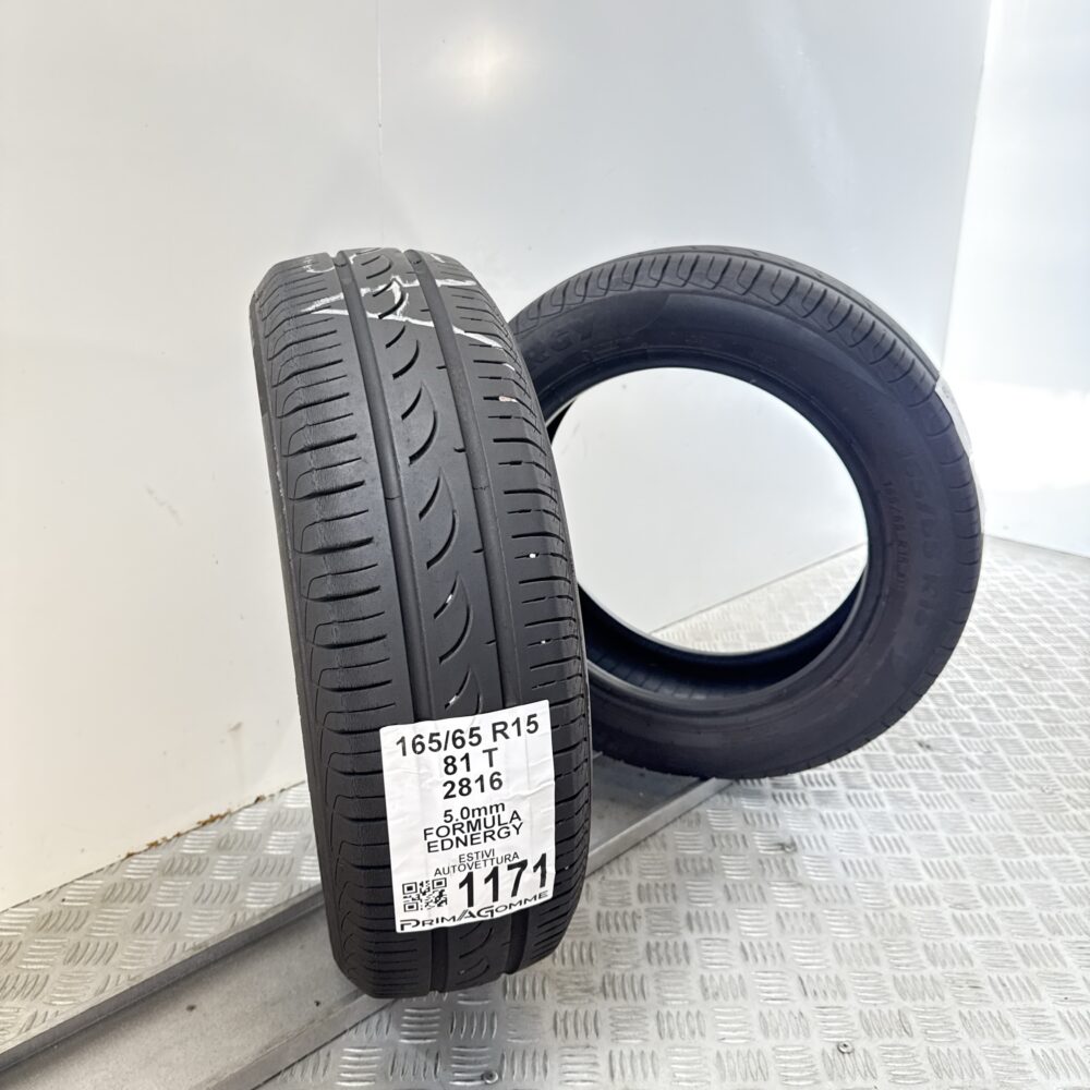 Gomme Usate 165 65 R15 81T Formula Energy 71% Estive | Gomme Usate | PrimaGomme.it Gomme Usate 165 65 R15 81T Formula Energy 71% Estive - immagine 4