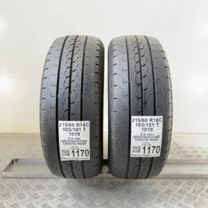 Gomme Usate 215 60 R16C 103 101T Bridgestone Duravis R660 78% Estive