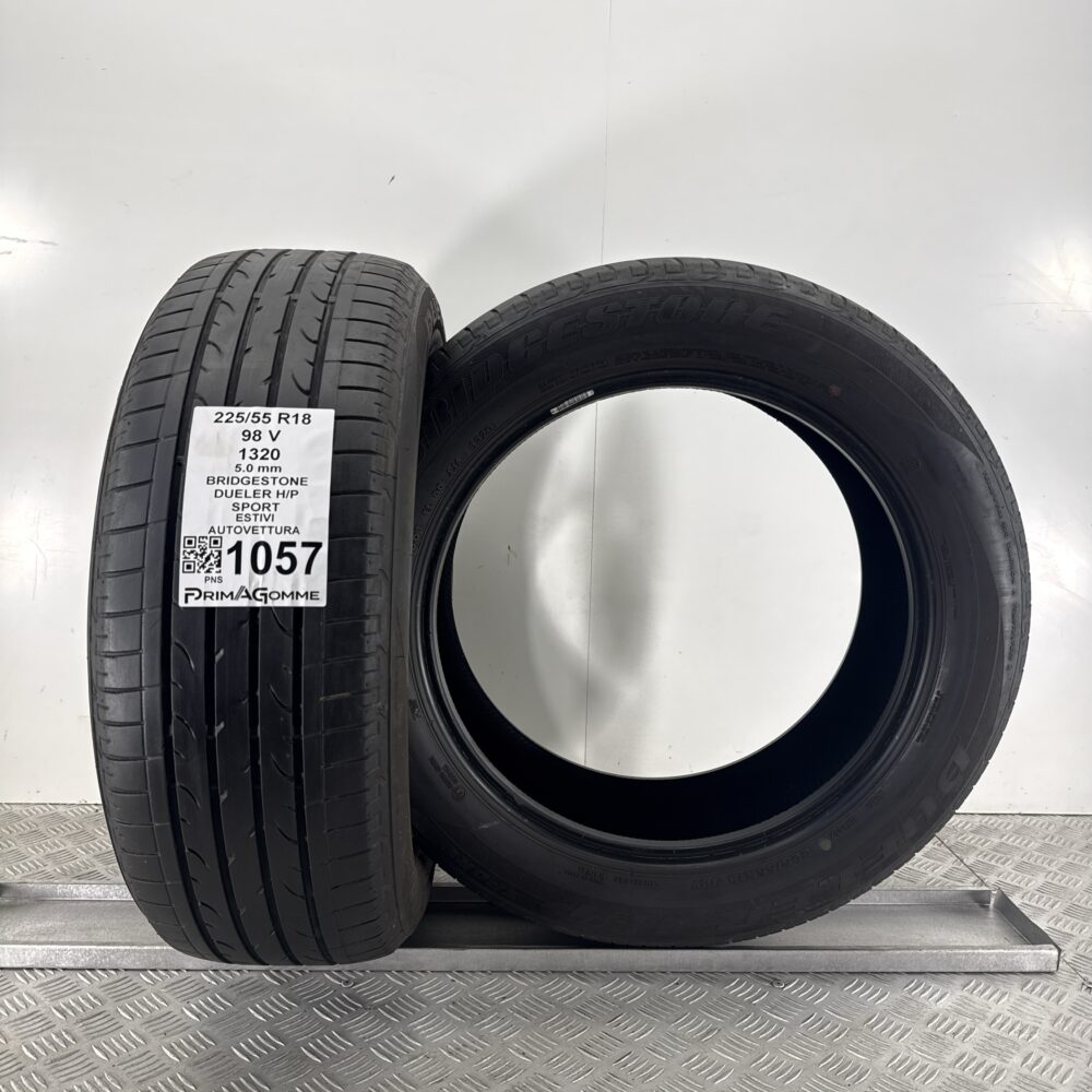 Gomme Usate 225 55 R18 98V Bridgestone Dueler H/P Sport 71% Estive | Gomme Usate | PrimaGomme.it Gomme Usate 225 55 R18 98V Bridgestone Dueler H/P Sport 71% Estive - immagine 4
