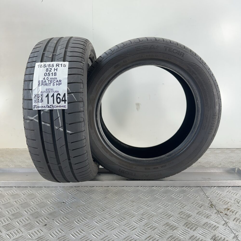 Gomme Usate 185 55 R15 82H ESA Tecar Spirit 5 HP Estive | Gomme Usate | PrimaGomme.it Gomme Usate 185 55 R15 82H ESA Tecar Spirit 5 HP Estive - immagine 5