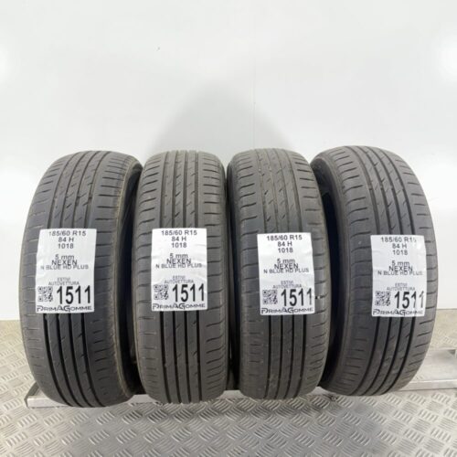 Gomme Usate 185 60 R15 84H Nexen N Blue HD Plus 71% Estive