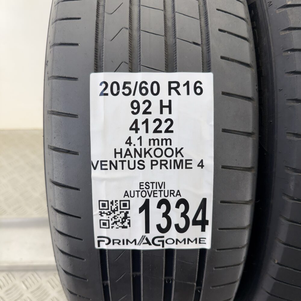 Gomme Usate 205 60 R16 92H Hankook Ventus Prime 4 Estive | Gomme Usate | PrimaGomme.it Gomme Usate 205 60 R16 92H Hankook Ventus Prime 4 Estive - immagine 3