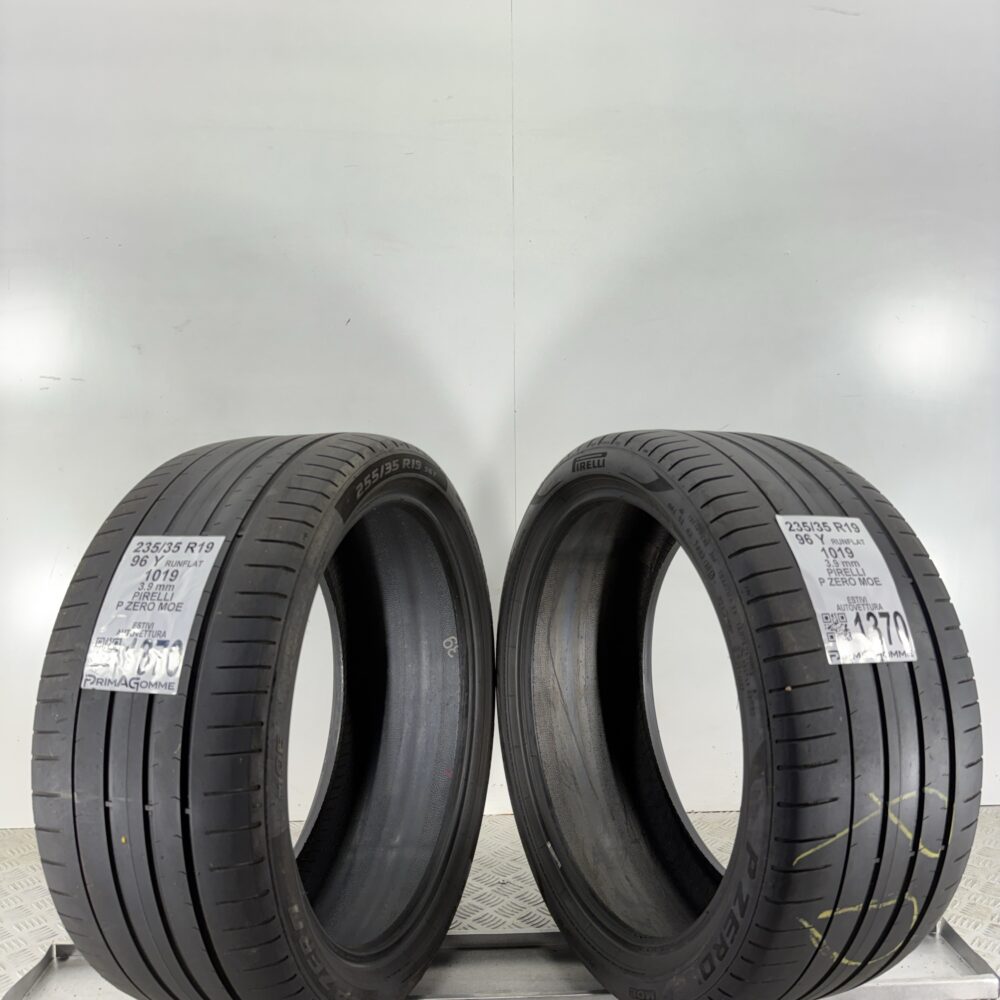 Gomme Usate 235 35 R19 96Y RUNFLAT Pirelli P Zero Moe Estive | Gomme Usate | PrimaGomme.it Pneumatici usati 235 35 R19 PIRELLI P Zero MOE - foto 9