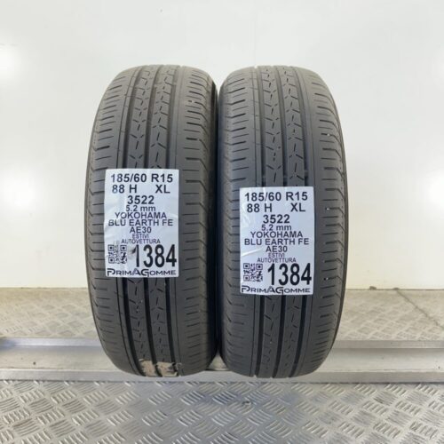 Gomme Usate 185 60 R15 88H Yokohama Blu Earth FE 75% Estive