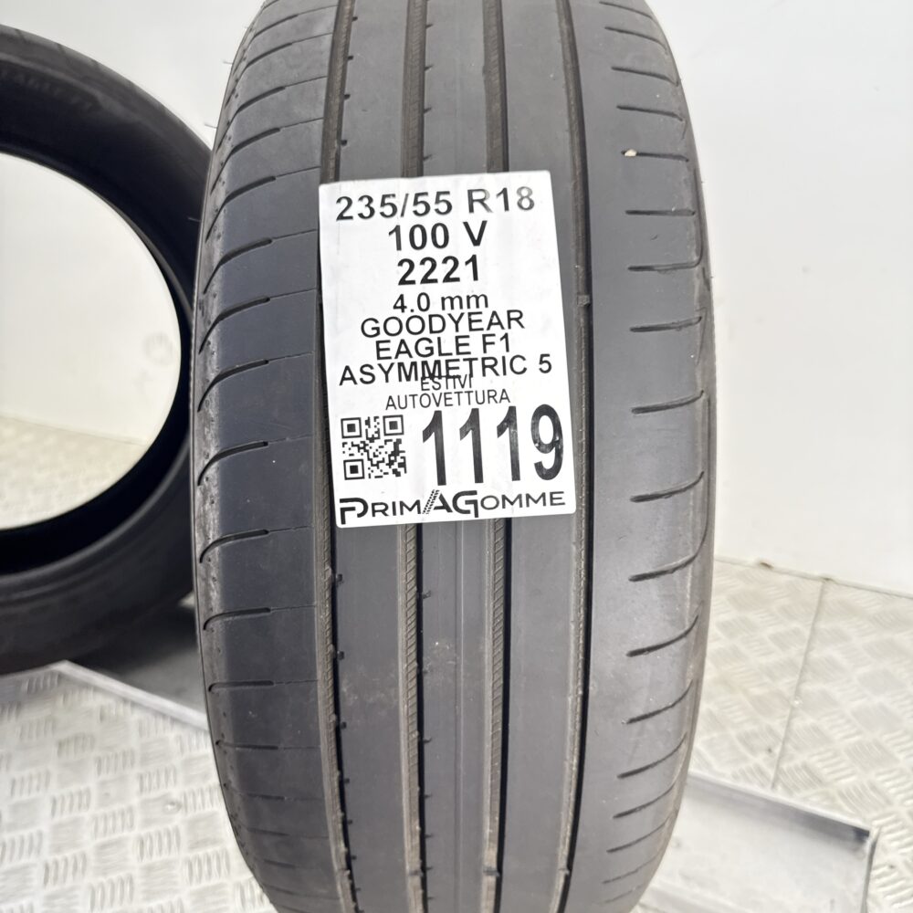 Gomme Usate 235 55 R18 100V Goodyear Eagle F1 Asymmetric 5 Estive | Gomme Usate | PrimaGomme.it Gomme Usate 235 55 R18 100V Goodyear Eagle F1 Asymmetric 5 Estive - immagine 6