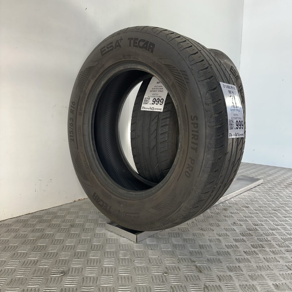 Gomme Usate 215 65 R16 98H Esatecar Spirit Pro Estive | Gomme Usate | PrimaGomme.it Gomme Usate 215 65 R16 98H Esatecar Spirit Pro Estive - immagine 4
