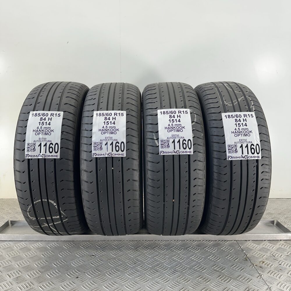 Gomme Usate 185 60 R15 84H Hankook Optimo Estive | Gomme Usate | PrimaGomme.it Gomme Usate 185 60 R15 84H Hankook Optimo Estive