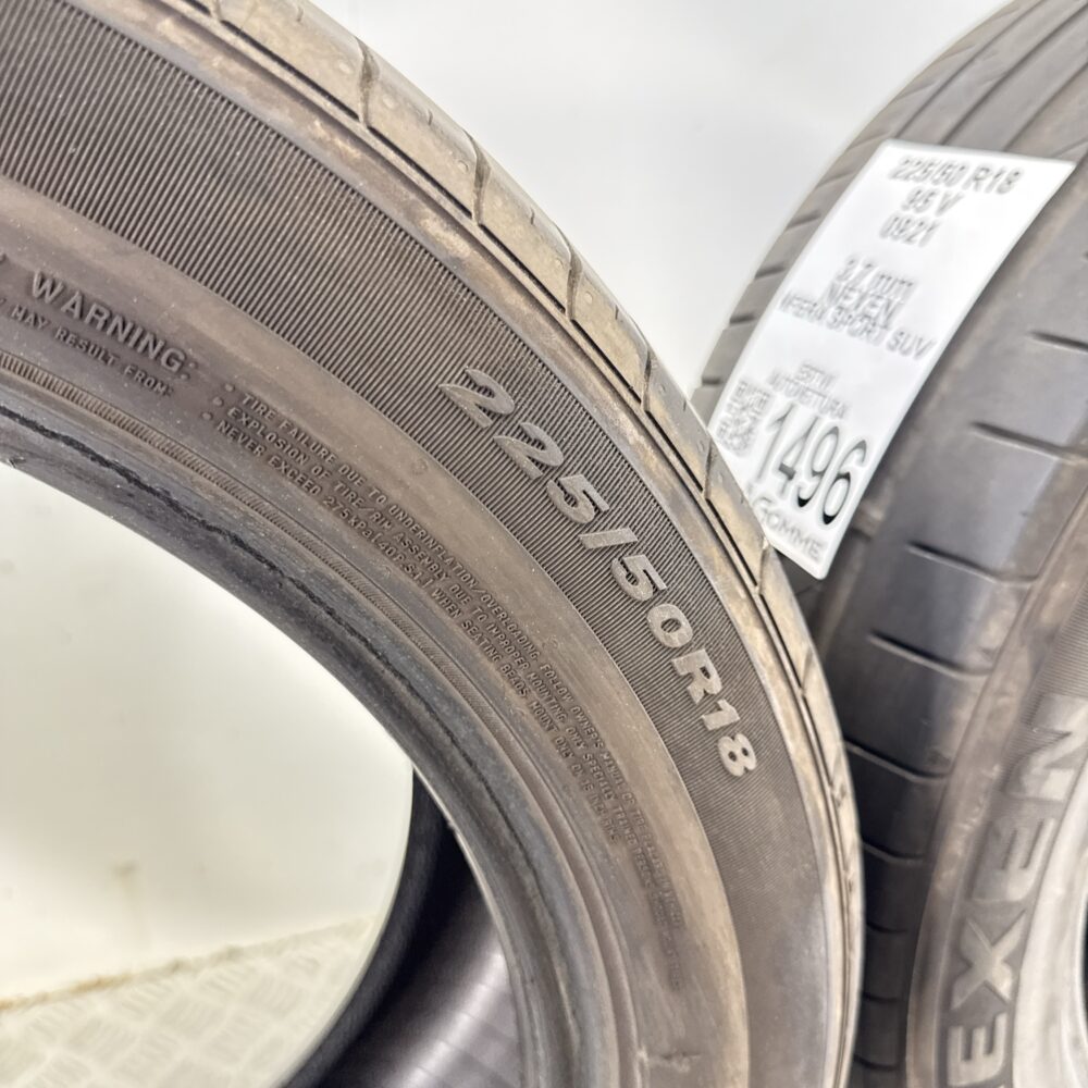 Gomme Usate 225 50 R18 95V Nexen Infera Sport SUV Estive | Gomme Usate | PrimaGomme.it Gomme Usate 225 50 R18 95V Nexen Infera Sport SUV Estive - immagine 10