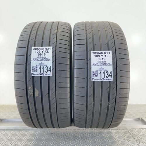 Gomme Usate 285 40 R21 XL 109Y Continental ContiSportContact 5 Estive