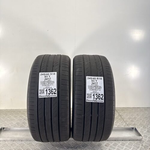 Gomme Usate 245 40 R18 93Y Continental Conti Sport Contact 5 Estive