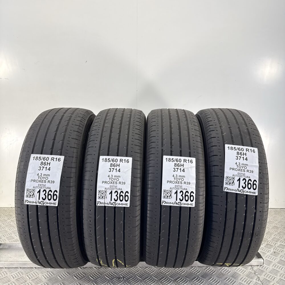 Pneumatici Usati 185 60 R16 86H TOYO PROXES R39 Estive | Gomme Usate | PrimaGomme.it Pneumatici usati 185 60 R16 TOYO PROXES R39 - foto 5