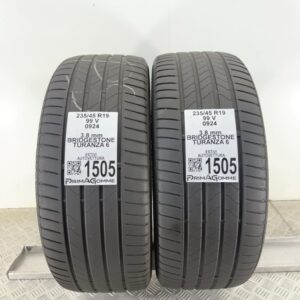 Gomme Usate 235 45 R19 99V Bridgestone Turanza 6 Estive