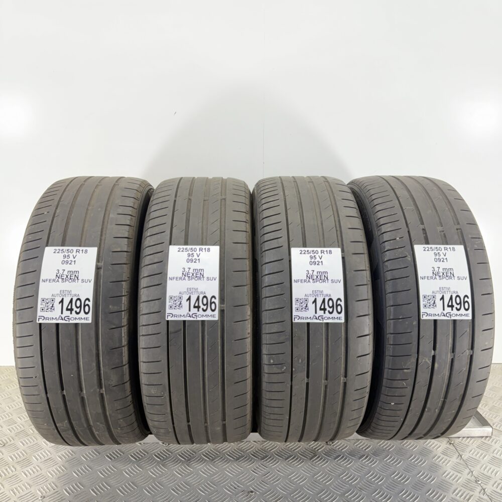 Gomme Usate 225 50 R18 95V Nexen Infera Sport SUV Estive | Gomme Usate | PrimaGomme.it Gomme Usate 225 50 R18 95V Nexen Infera Sport SUV Estive - immagine 8