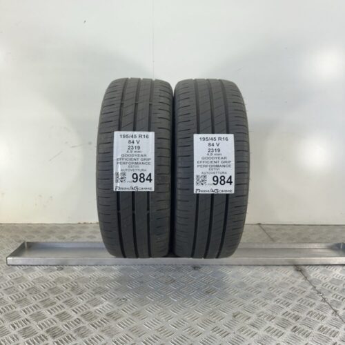 Gomme Usate 195 45 R16 84V Goodyear Efficient Grip Performance 70% Estive