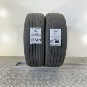 Gomme Usate 205 60 R16 92H Continental Eco Contact 6 Estive