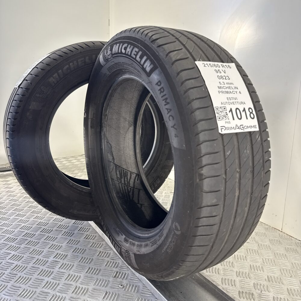 Gomme Usate 215 60 R16 95V Michelin Primacy 4 75% Estive | Gomme Usate | PrimaGomme.it Gomme Usate 215 60 R16 95V Michelin Primacy 4 75% Estive - immagine 5