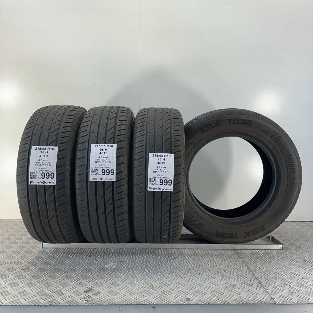 Gomme Usate 215 65 R16 98H Esatecar Spirit Pro Estive | Gomme Usate | PrimaGomme.it Gomme Usate 215 65 R16 98H Esatecar Spirit Pro Estive - immagine 10